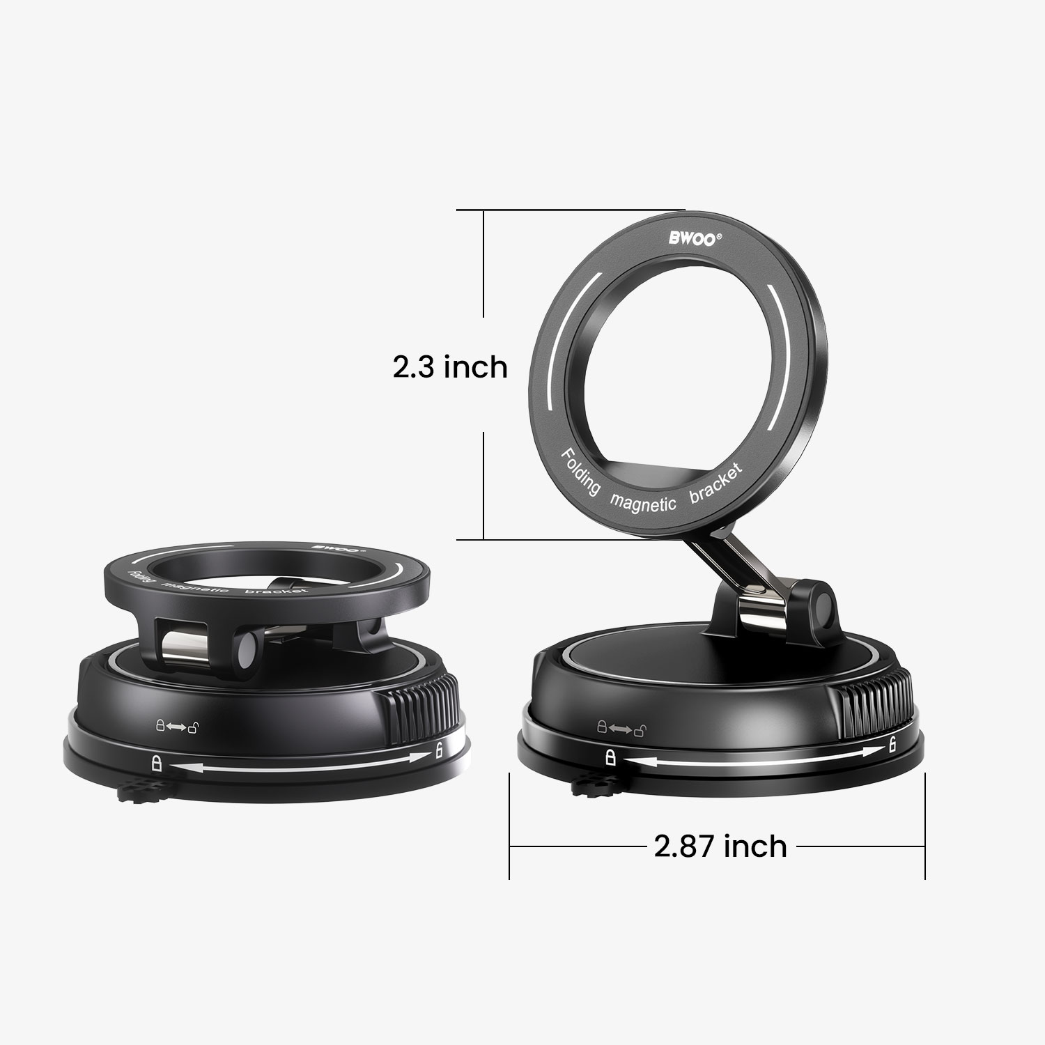 Magnetic Car Phone Holder for Hands-Free Driving