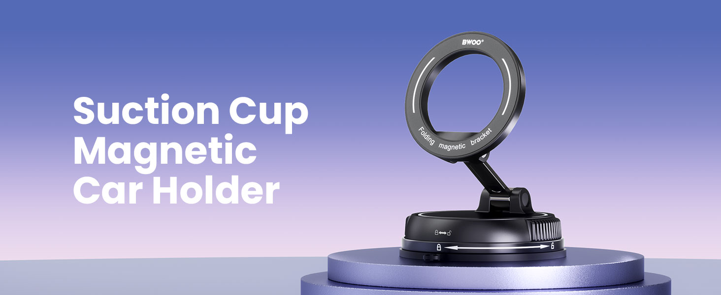 Car Phone Holder with 360° Multi-Angle Adjustment