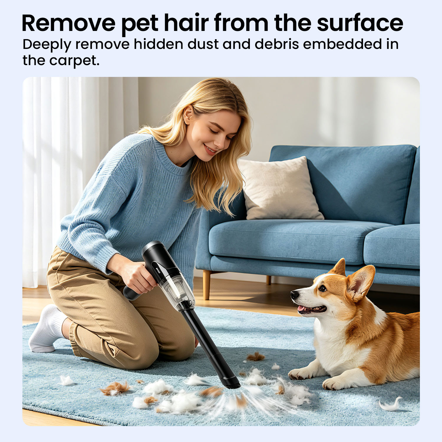 Extension Tube and Brush for Deep Cleaning