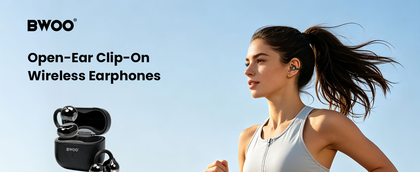 Features of BWOO BO-BW51 Open Ear Wireless Earbuds