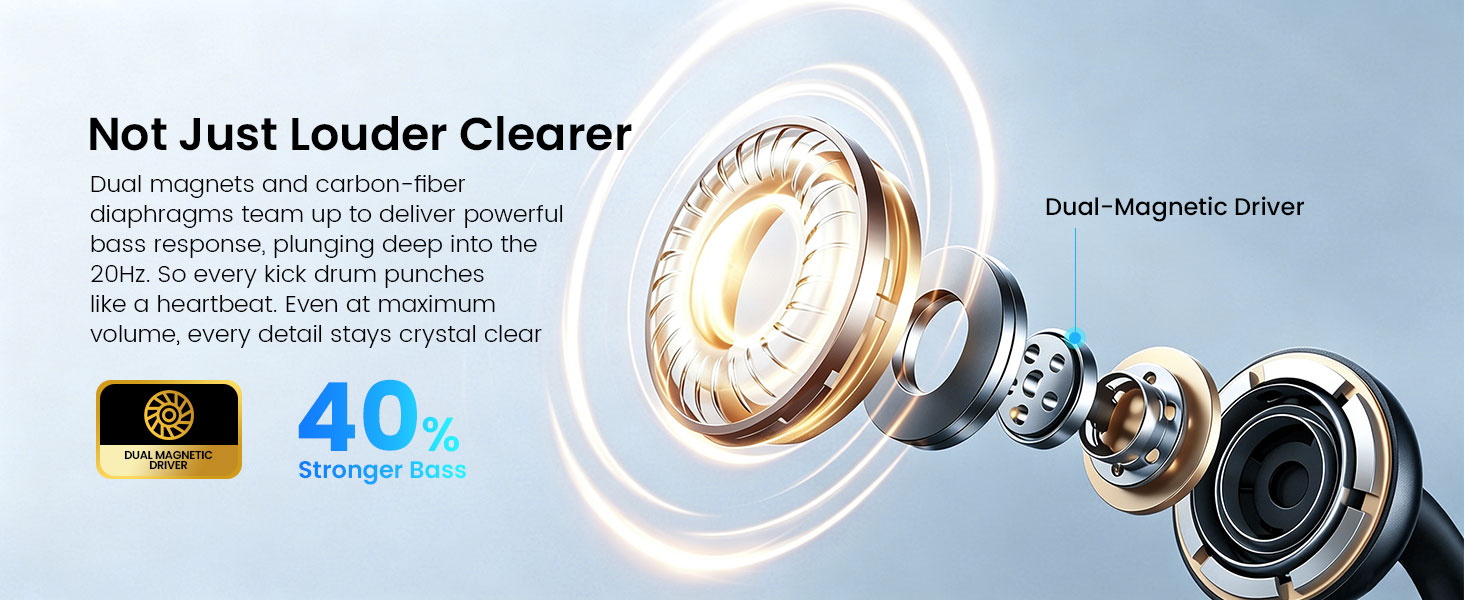 High-Fidelity Open-Ear Earphones with Bio-Diaphragm