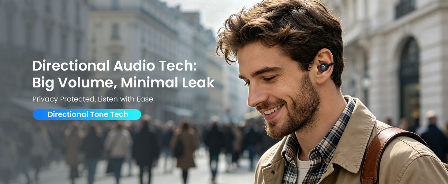 Privacy-Focused Directional Audio Earphones