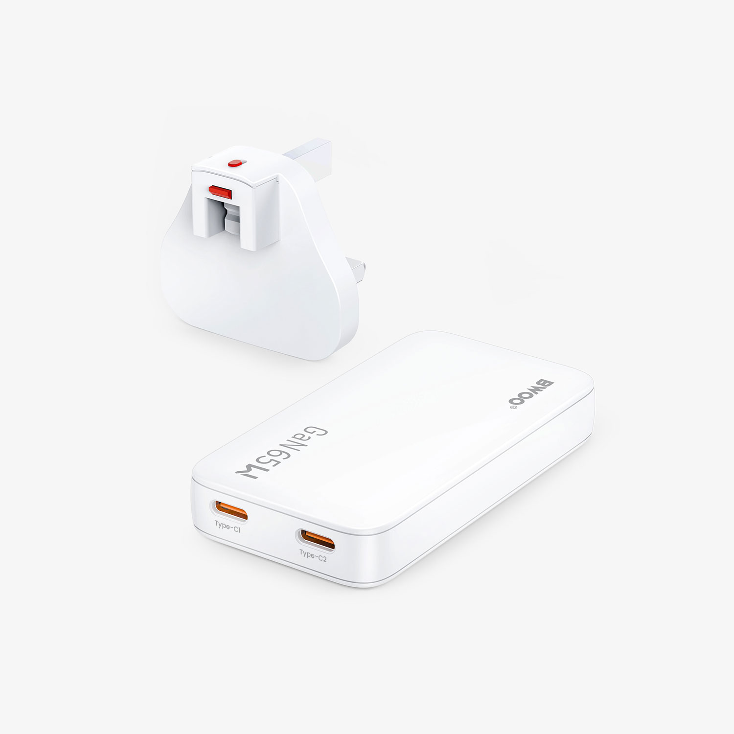BWOO 65W Compact GaN Wall Charger