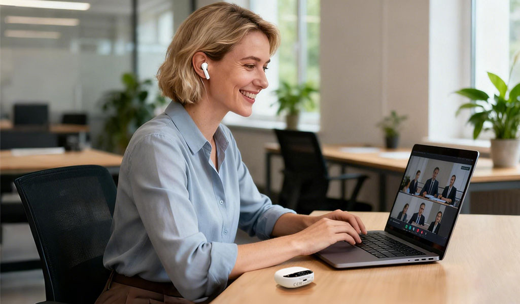 Wireless Earphones for Conferencing