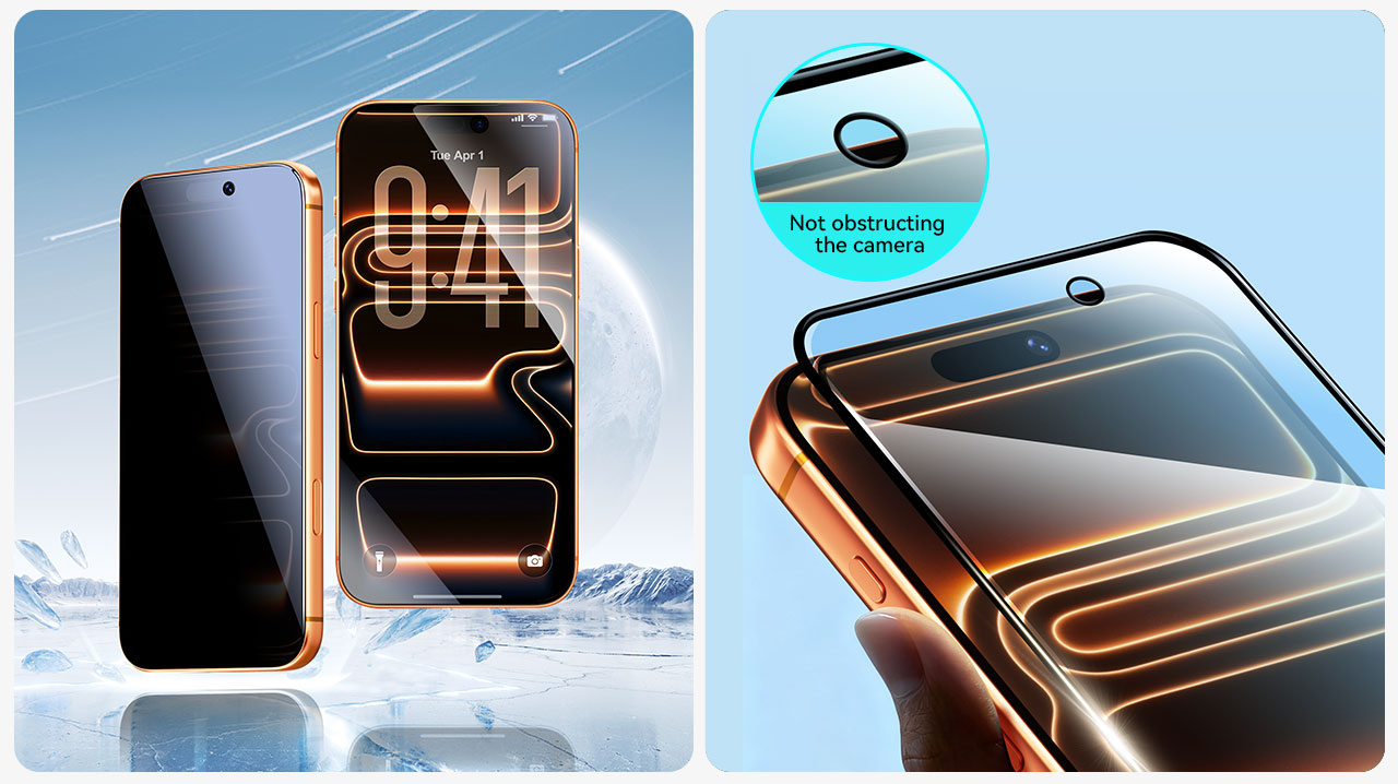 Privacy Screen Protector for iPhone 17 Pro Max